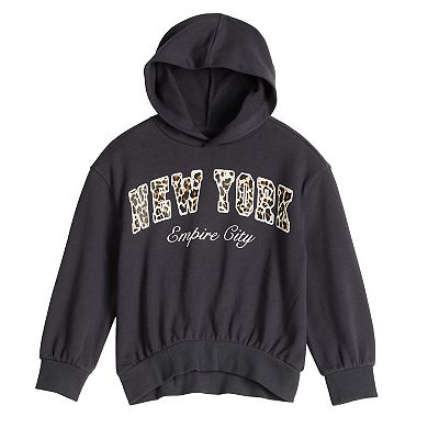 Girls 4-8 Grayson Threads Kids The Label New York Long Sleeve Hoodie