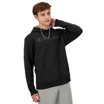 Men's Champion® Embossed Powerblend Graphic Hoodie
