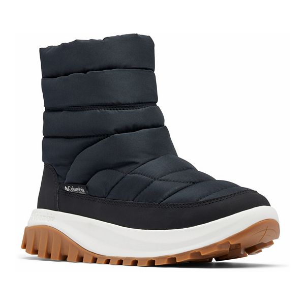 Columbia Snowtrot Women's Winter Boots - Black Sea Salt (9)
