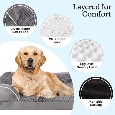 PetMaker Orthopedic Bolster Pet Bed