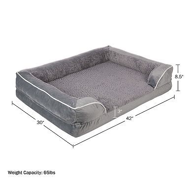 PetMaker Orthopedic Bolster Pet Bed