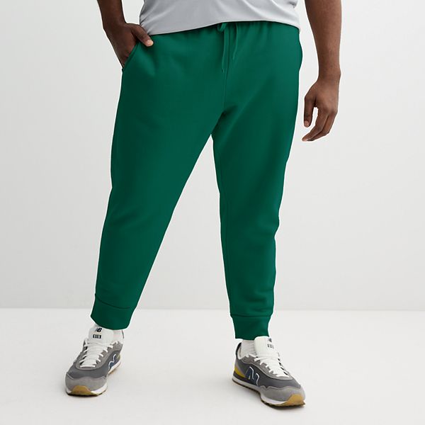 Big & Tall Tek Gear® Fleece Joggers - Valiant Green (XL TALL)