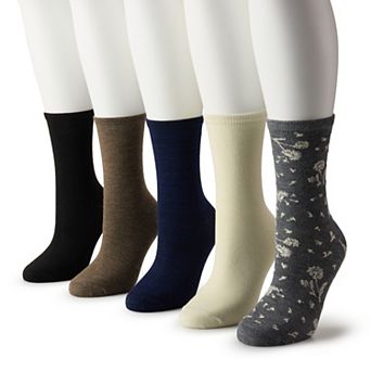 Women's Sonoma Goods For Life® 5 pk Dandelion Crew Socks