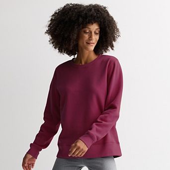Women's Tek Gear® Ultrasoft Fleece Crewneck Sweatshirt