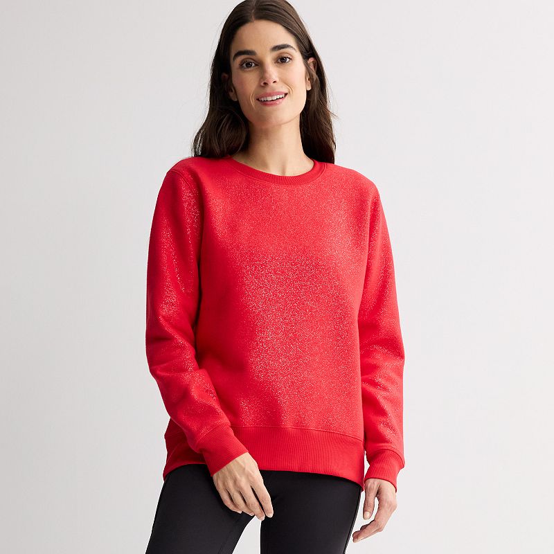 Women's Tek Gear® Ultrasoft Fleece Crewneck Sweatshirt