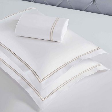 SUPERIOR Embroidered Cotton Spring Duvet Cover Set