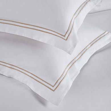 SUPERIOR Embroidered Cotton Spring Duvet Cover Set