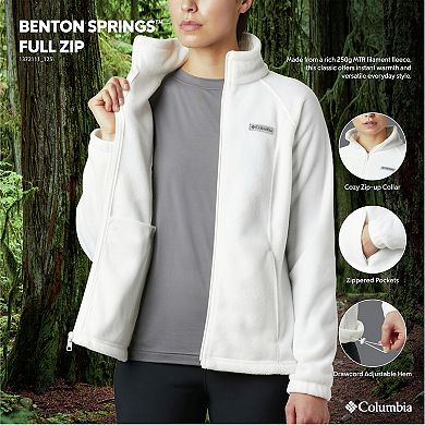 Women's Columbia Benton Springs Zip-Front Fleece Jacket