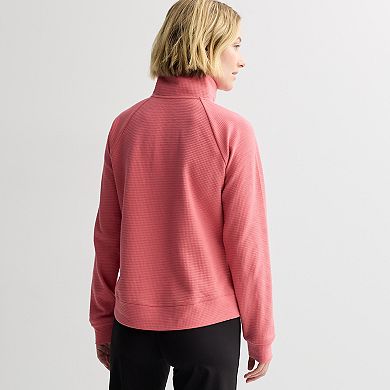 Women's Tek Gear® Waffle Henley Top