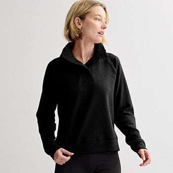 Women's Tek Gear® Waffle Henley Top