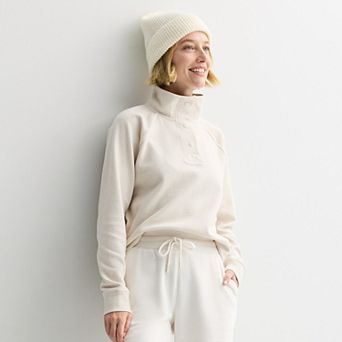 Women's Tek Gear® Waffle Henley Top