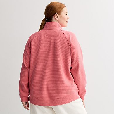 Plus Size Tek Gear® Waffle Henley