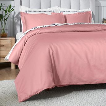 SUPERIOR 650 Thread Count Egyptian Cotton Solid Duvet Cover Set