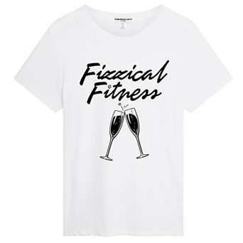 Women's Suburban Riot "Fizzical Fitness" Loose Graphic Tee