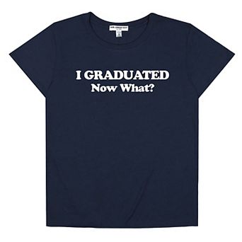 Juniors' Suburban Riot "I Graduated" Loose Graphic Tee