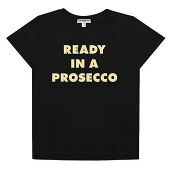 Women's Suburban Riot "Ready In A Prosecco" Loose Graphic Tee