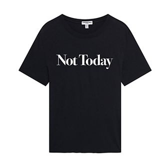 Juniors' Suburban Riot "Not Today" Loose Graphic Tee