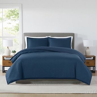 Royal Velvet Olivia Stripe Taupe King Comforter Set