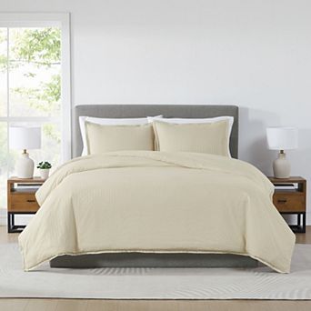 Royal Velvet Olivia Stripe Taupe King Comforter Set
