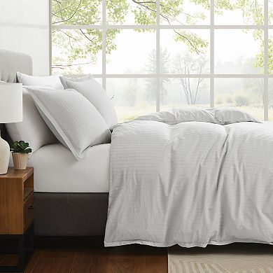 Royal Velvet Olivia Stripe Taupe Duvet Set