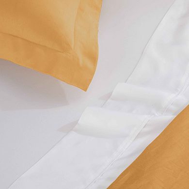 SUPERIOR 300 Thread Count Solid Egyptian Cotton Duvet Cover Set