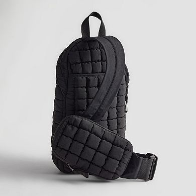 FLX Quilted Dome Sling Bag