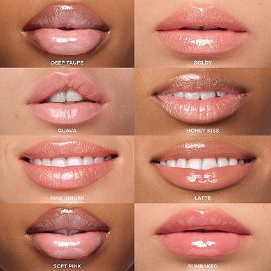 Non-Sticky Clear Crystal Lip Gloss