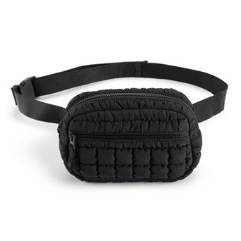 FLX Quilted Nylon Dome Belt Bag