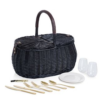 Picnic Time Evening Picnic Basket with Service for Two