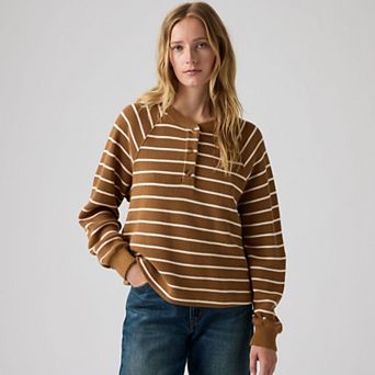 Women's Levi's® Long Sleeve Henley Shirt