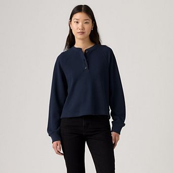 Women's Levi's® Long Sleeve Henley Shirt