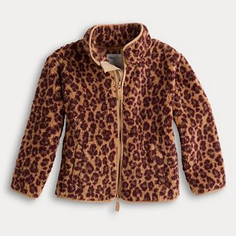 Toddler & Girls 6-12 Jumping Beans® Adaptive High Pile Fleece Jacket