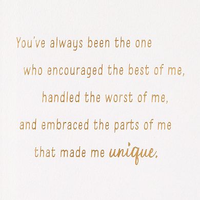 Hallmark "Thank You for Helping Me Be Me" Mother's Day Card