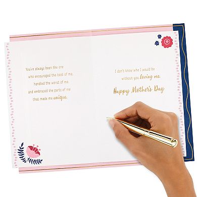 Hallmark "Thank You for Helping Me Be Me" Mother's Day Card