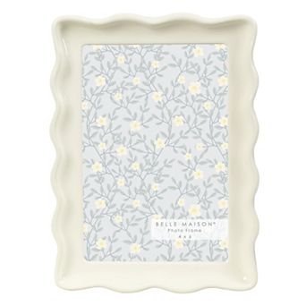 Belle Maison 4" x 6" Wavy Resin Tabletop Frame
