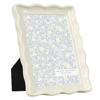 Belle Maison 4" x 6" Wavy Resin Tabletop Frame
