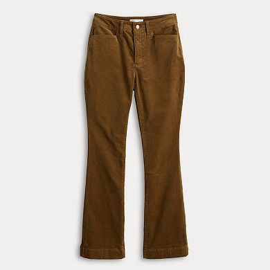 Women's Croft & Barrow® Bootcut Corduroy Pants
