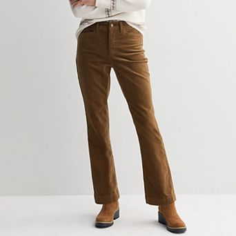 Women's Croft & Barrow® Bootcut Corduroy Pants