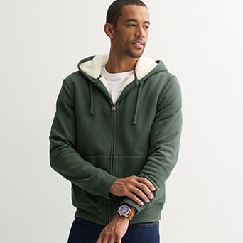 Men's Sonoma Goods For Life® High-Pile Fleece Full Zip Hoodie