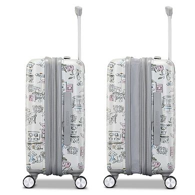 American Tourister Burst Max V Printed Hardside Spinner Luggage