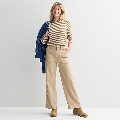 Women's Sonoma Goods For Life® Utility Wide Leg Pants