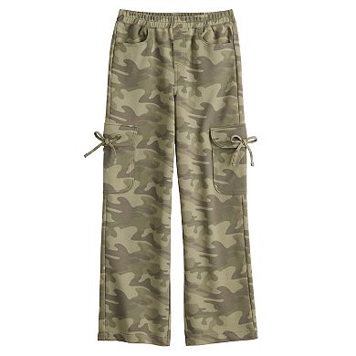 Girls 7-16 Vanilla Star Bow Cargo Pants