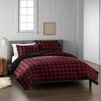 Cuddl Duds® Cozy Quilt Set with Shams