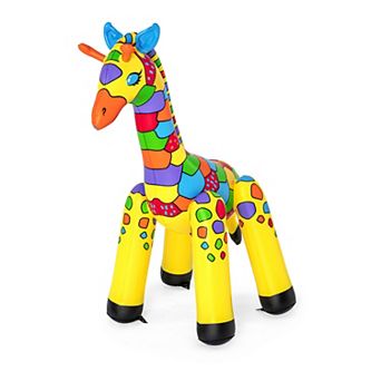 H2OGO! Jumbo Giraffe 6ft. 6 in Inflatable Sprinkler