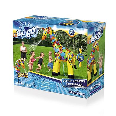 H2OGO! Jumbo Giraffe 6ft. 6in. Inflatable Sprinkler