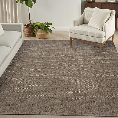 Nourison Tulum Striped Indoor / Outdoor Area Rug