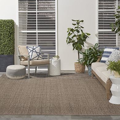 Nourison Tulum Striped Indoor / Outdoor Area Rug