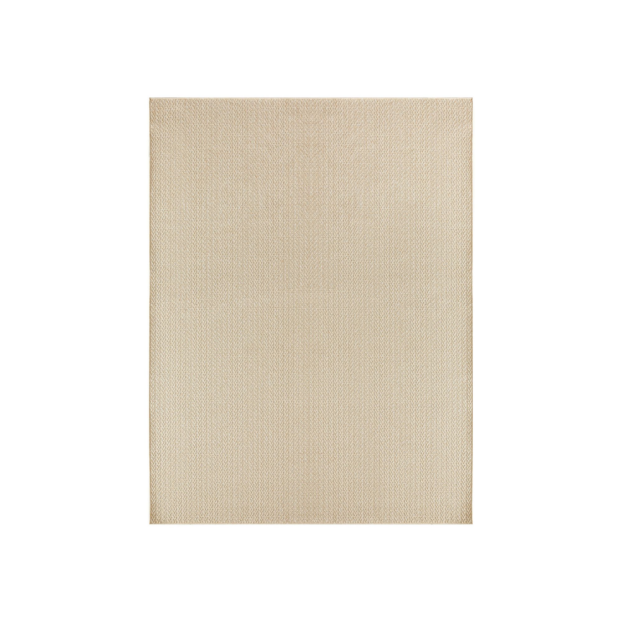 Nourison Tulum Chevron Indoor / Outdoor Area Rug, Ivory