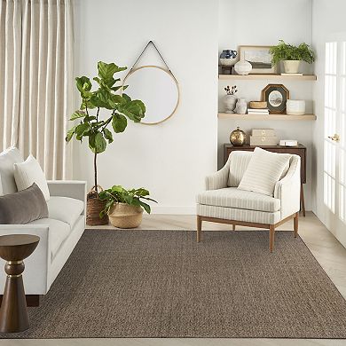 Nourison Tulum Basketweave Indoor / Outdoor Area Rug