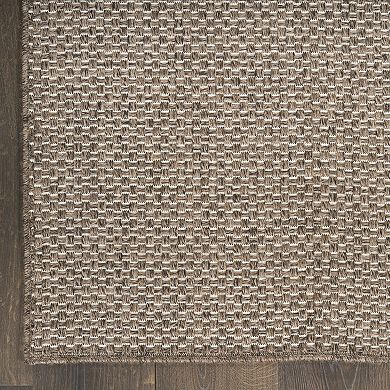 Nourison Tulum Basketweave Indoor / Outdoor Area Rug